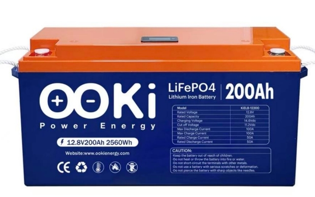 OOKi EB LiFePO4 12.8V200Ah